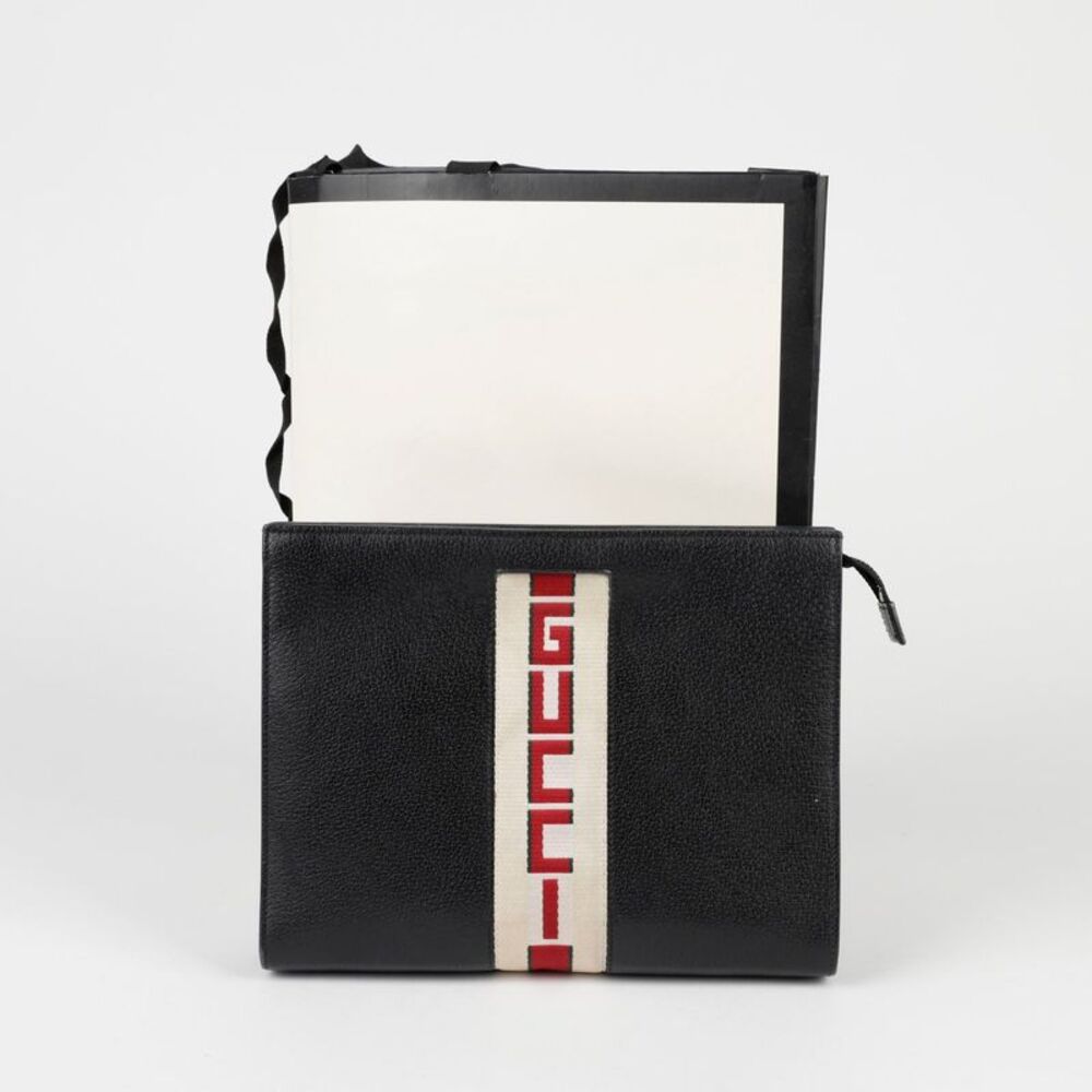 Logo Pouch And Clutch